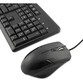 Coolbox Combo Teclado + Ratón USB 1600DPI Negro