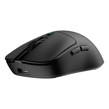 Ratón CoolBox W03 Inalámbrico RF BT USB-C 10000DPI Negro Ultraligero 7 Botones