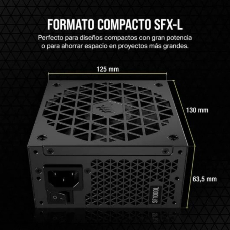 Corsair SF1000L 1000W SFX 80 Plus Gold Full Modular