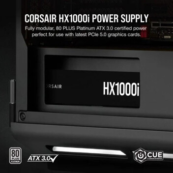 Corsair HXi Series HX1000i 1000W 80 Plus Platinum Modular Corsair HXi Series HX1000i 1000W 80 Plus Platinum Modular