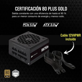 Corsair RMe Series RM750e 750W 80 Plus Gold Modular Corsair RMe Series RM750e 750W 80 Plus Gold Modular