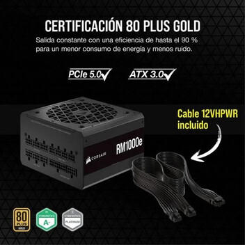 Corsair RMe Series RM1000e 1000W 80 Plus Gold Modular Corsair RMe Series RM1000e 1000W 80 Plus Gold Modular