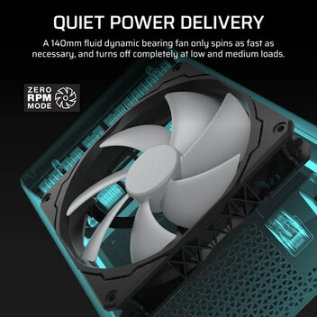 Fuente Alimentación Corsair HXi Series HX1200i ATX 3.1 PCIe 5.1 1200W 80 Plus Platinum Modular