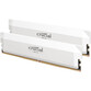 Memoria RAM Crucial Pro OC DDR5 6000MHz 32GB 2x16GB CL36 Intel XMP 3.0 y AMD EXPO Blanca