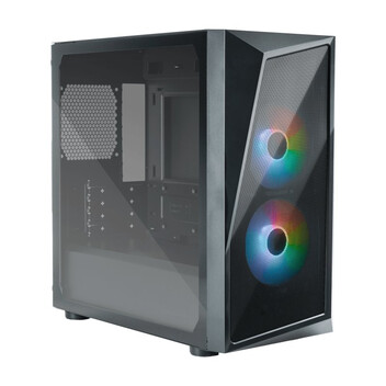 Torre PC Caja PC Cooler Master CMP 320 Mini Tower Negro ARGB Vidrio Templado Micro ATX Torre PC Caja PC Cooler Master CMP 320 Mini Tower Negro ARGB Vidrio Templado Micro ATX
