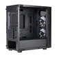 Torre PC Caja PC Cooler Master CMP 320 Mini Tower Negro ARGB Vidrio Templado Micro ATX Torre PC Caja PC Cooler Master CMP 320 Mini Tower Negro ARGB Vidrio Templado Micro ATX