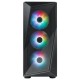 Cooler Master CMP 520 Midi Tower Cristal Templado USB 3.2 Negra