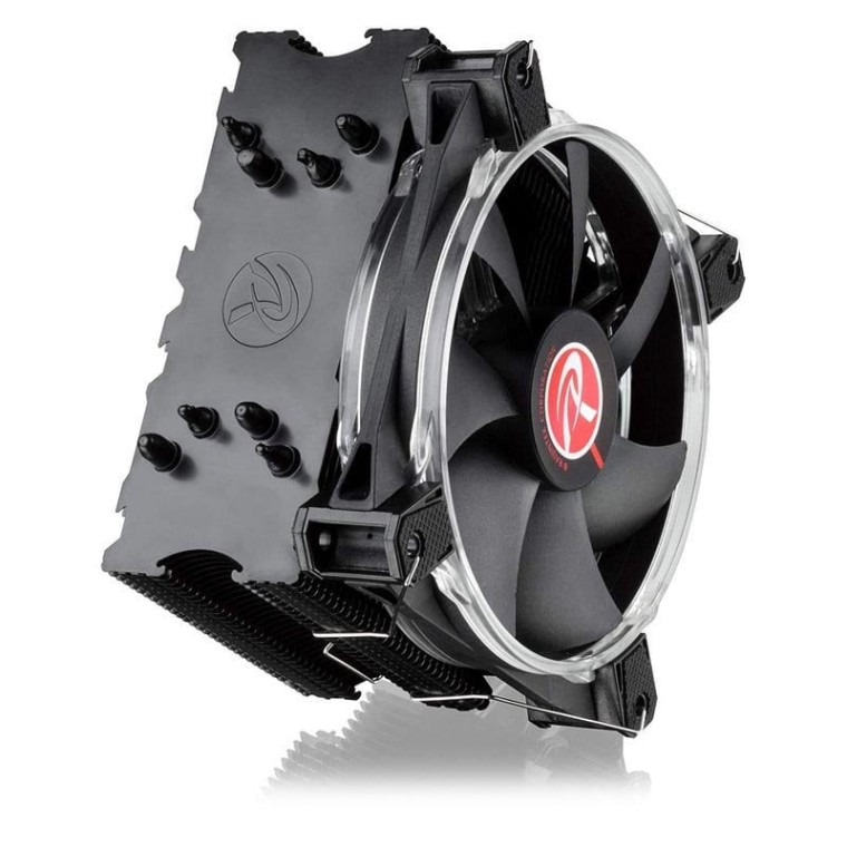 Raijintek Leto Pro RGB Ventilador CPU 120mm Negro