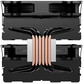 Hiditec C40 Pro Ventilador CPU Doble Torre TDP 290W 6 Pipes 140mm Negro Hiditec C40 Pro Ventilador CPU Doble Torre TDP 290W 6 Pipes 140mm Negro
