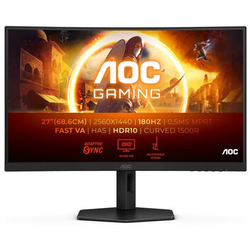 Monitor AOC CQ27G4X 27" LED Fast VA QHD 180Hz 1ms Curva