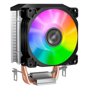 Ventilador CPU Disipador CPU Jonsbo CR-1200E 92mm 2000RPM LED RGB Multi Socket Intel AMD Negro