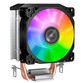 Ventilador CPU Disipador CPU Jonsbo CR-1200E 92mm 2000RPM LED RGB Multi Socket Intel AMD Negro