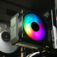 Ventilador CPU Disipador CPU Jonsbo CR-1200E 92mm 2000RPM LED RGB Multi Socket Intel AMD Negro