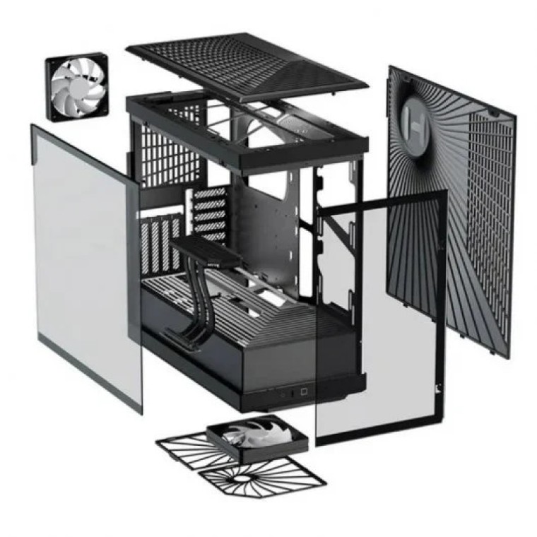 Hyte Y40 Cristal Templado USB 3.0 Negra