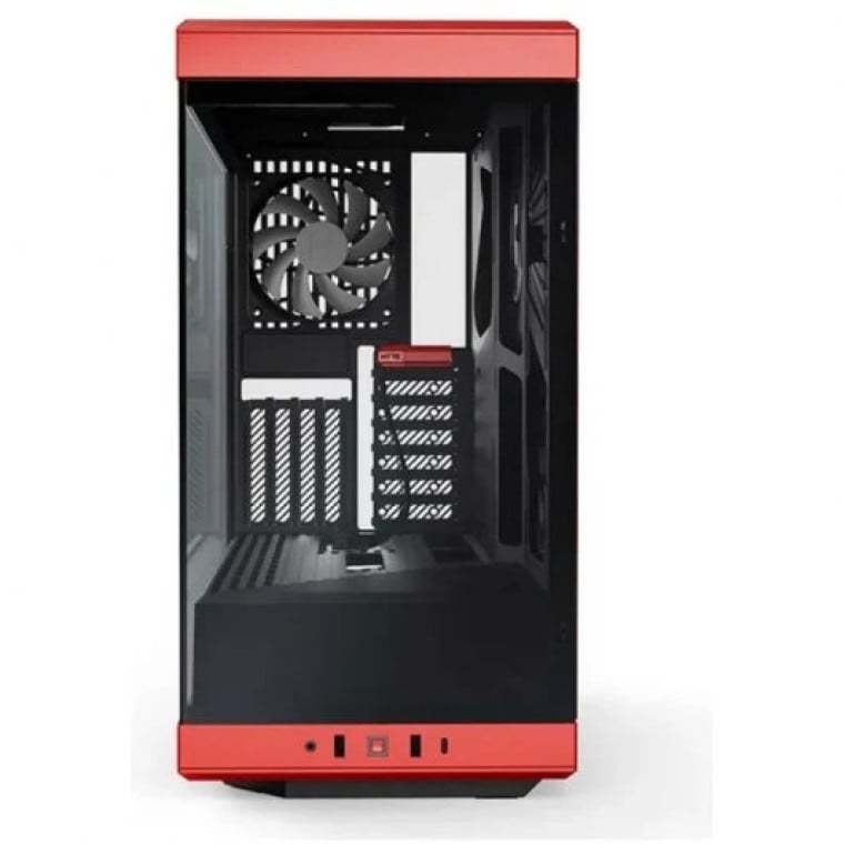 Hyte Y40 Cristal Templado USB 3.0 Roja