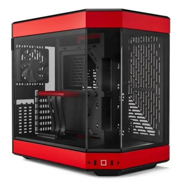 Hyte Y60 Cristal Templado USB 3.0 Roja