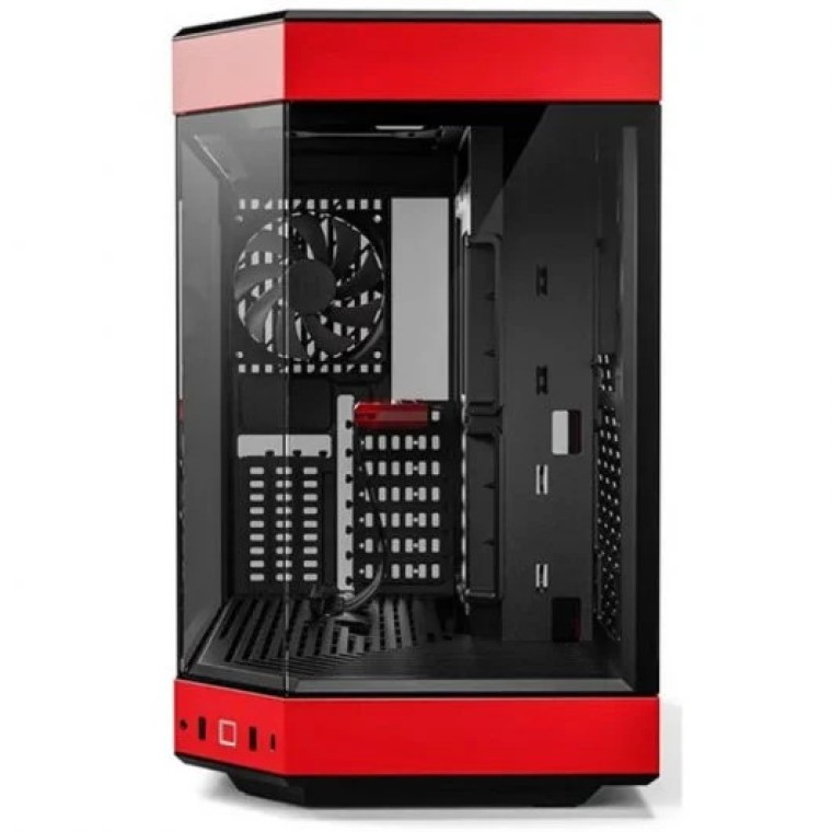 Hyte Y60 Cristal Templado USB 3.0 Roja