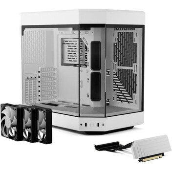 Torre PC Hyte Y60 Snow White Edition Cristal Templado USB 3.0 Blanca