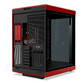 Torre PC Hyte Y70 Touch Infinite Mid Tower EATX con Pantalla Doble Cristal Templado USB-C Roja Torre PC Hyte Y70 Touch Infinite Mid Tower EATX con Pantalla Doble Cristal Templado USB-C Roja