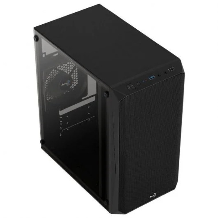 Aerocool CS107V1 USB 3.0 con Ventana Negra