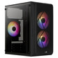 Aerocool CS107V2 FRGB USB 3.0 con Ventana Negra Aerocool CS107V2 FRGB USB 3.0 con Ventana Negra