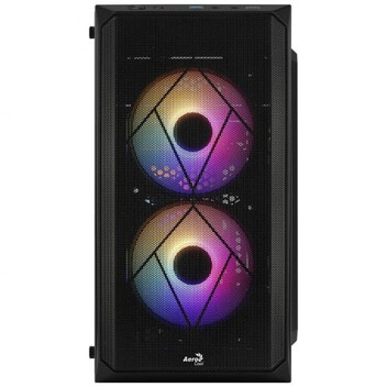 Aerocool CS107V2 FRGB USB 3.0 con Ventana Negra Aerocool CS107V2 FRGB USB 3.0 con Ventana Negra