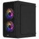 Aerocool CS107V2 FRGB USB 3.0 con Ventana Negra