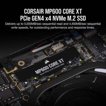 Disco Duro Corsair MP600 CORE XT 1TB Disco SSD 5800MB/s M.2 PCIe 4.0 Gen 4 QLC 3D NAND Disco Duro Corsair MP600 CORE XT 1TB Disco SSD 5800MB/s M.2 PCIe 4.0 Gen 4 QLC 3D NAND