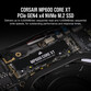 Disco Duro Corsair MP600 CORE XT 1TB Disco SSD 5800MB/s M.2 PCIe 4.0 Gen 4 QLC 3D NAND Disco Duro Corsair MP600 CORE XT 1TB Disco SSD 5800MB/s M.2 PCIe 4.0 Gen 4 QLC 3D NAND