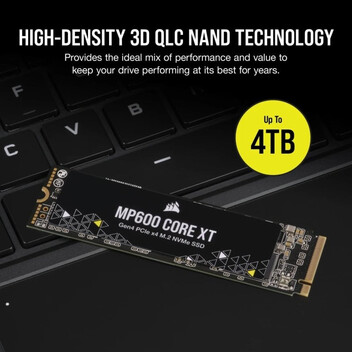 Disco Duro Corsair MP600 CORE XT 1TB Disco SSD 5800MB/s M.2 PCIe 4.0 Gen 4 QLC 3D NAND Disco Duro Corsair MP600 CORE XT 1TB Disco SSD 5800MB/s M.2 PCIe 4.0 Gen 4 QLC 3D NAND