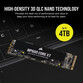 Disco Duro Corsair MP600 CORE XT 1TB Disco SSD 5800MB/s M.2 PCIe 4.0 Gen 4 QLC 3D NAND Disco Duro Corsair MP600 CORE XT 1TB Disco SSD 5800MB/s M.2 PCIe 4.0 Gen 4 QLC 3D NAND