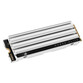Disco Duro Corsair MP600 ELITE 1TB SSD PCIe Gen4 x4 NVMe M.2 para PS5 con Disipador Térmico Blanco