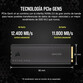 Corsair MP700 PRO 1TB SSD PCIe M.2 NVMe 2.0 Gen5 x4 con Refrigerador de Aire Corsair MP700 PRO 1TB SSD PCIe M.2 NVMe 2.0 Gen5 x4 con Refrigerador de Aire