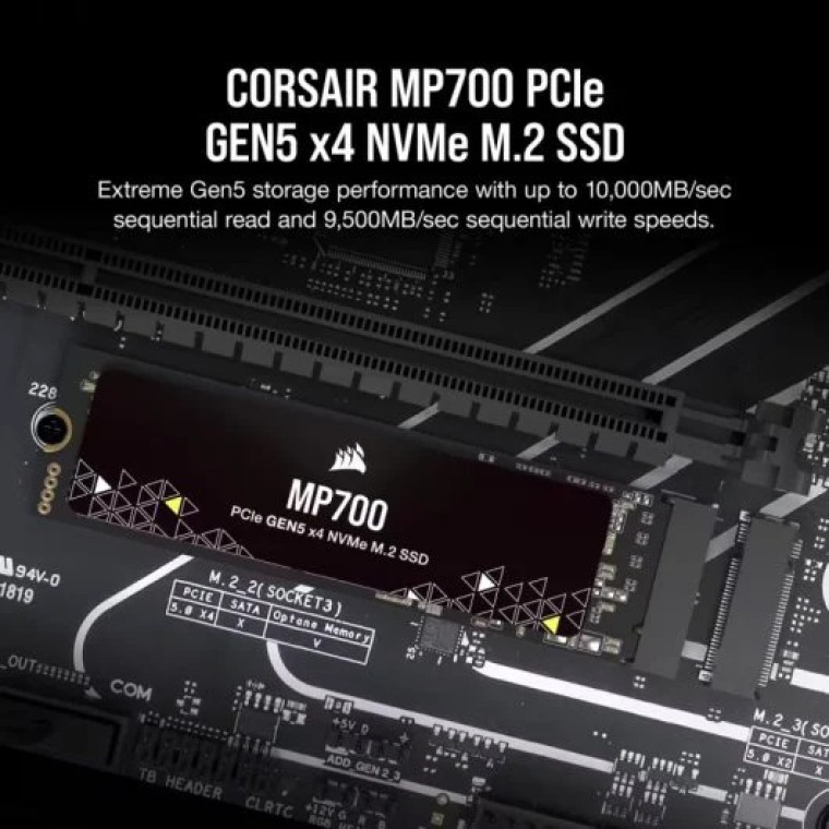 Corsair MP700 1TB SSD M.2 PCIe Gen5 x4 NVMe 2.0