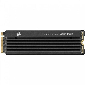 Corsair MP600 Pro LPX 4TB PCIe Gen4 x4 NVMe M.2 SSD Optimizada para PS5