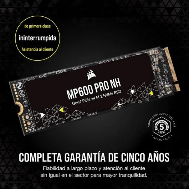 Corsair MP600 PRO NH 8TB SSD PCIe Gen4 x4 NVMe M.2 TLC NAND