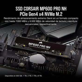 Corsair MP600 PRO NH 8TB SSD PCIe Gen4 x4 NVMe M.2 TLC NAND