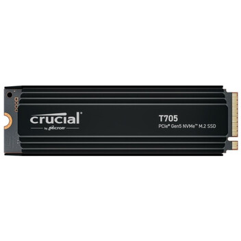 Disco Duro Crucial T705 1TB SSD M.2 PCIe Gen5 NVMe con Disipador