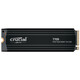 Disco Duro Crucial T705 1TB SSD M.2 PCIe Gen5 NVMe con Disipador