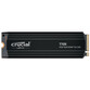 Disco Duro Crucial T705 1TB SSD M.2 PCIe Gen5 NVMe con Disipador