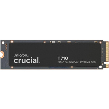 Disco Duro Crucial 1 TB SSD M.2 PCIe 5.0 14900 MB/s T710 Lectura/Escritura Secuencial