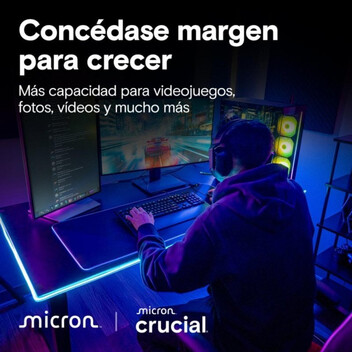 Disco Duro Crucial 1 TB SSD M.2 PCIe 5.0 14900 MB/s T710 Lectura/Escritura Secuencial