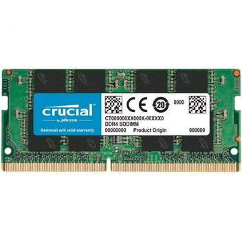 Crucial CT16G4SFRA266 SO-DIMM DDR4 2666MHz PC4-21300 16GB CL19 Crucial CT16G4SFRA266 SO-DIMM DDR4 2666MHz PC4-21300 16GB CL19