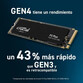 Crucial P3 Plus 2TB SSD M.2 3D NAND NVMe PCIe 4.0 Crucial P3 Plus 2TB SSD M.2 3D NAND NVMe PCIe 4.0