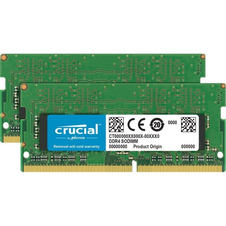 Memoria Ram para Mac Crucial DDR4 2400 PC4-19200 32GB 2x16GB CL17