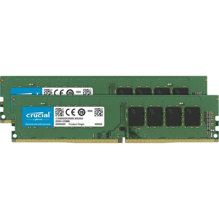 Memoria RAM Crucial DDR4 2400 PC4-19200 32GB 2x16GB CL17