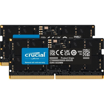 Memoria RAM Crucial CT2K16G56C46S5 DDR5 SO-DIMM 5600MHz 32GB 2x16GB CL46