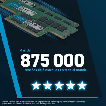 Crucial Ct2k8g48c40u5 DDR5 4800MHz PC5-38400 16GB 2x8GB CL40 Crucial Ct2k8g48c40u5 DDR5 4800MHz PC5-38400 16GB 2x8GB CL40