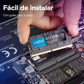 Memoria RAM Crucial CT32G56C46S5 SODIMM DDR5 5600MHz 32GB CL46