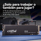 Disco Duro Crucial 4 TB M.2 NVMe 7100 MB/s P310 PCIe 4.0 con Disipador para PS5 y PC